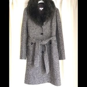 Ann Taylor Loft Tweed Coat